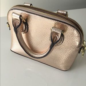 Rosegold Mini Coach Look Alike Handbag